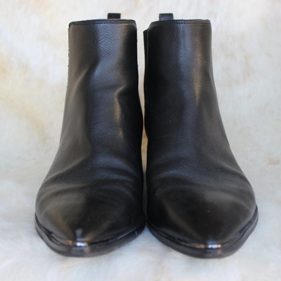 TFK SHOP EXCLUSIVE ~ Marc Fisher "Yale" Ankle Bootie in Black - Size 9 - Picture 4 of 9